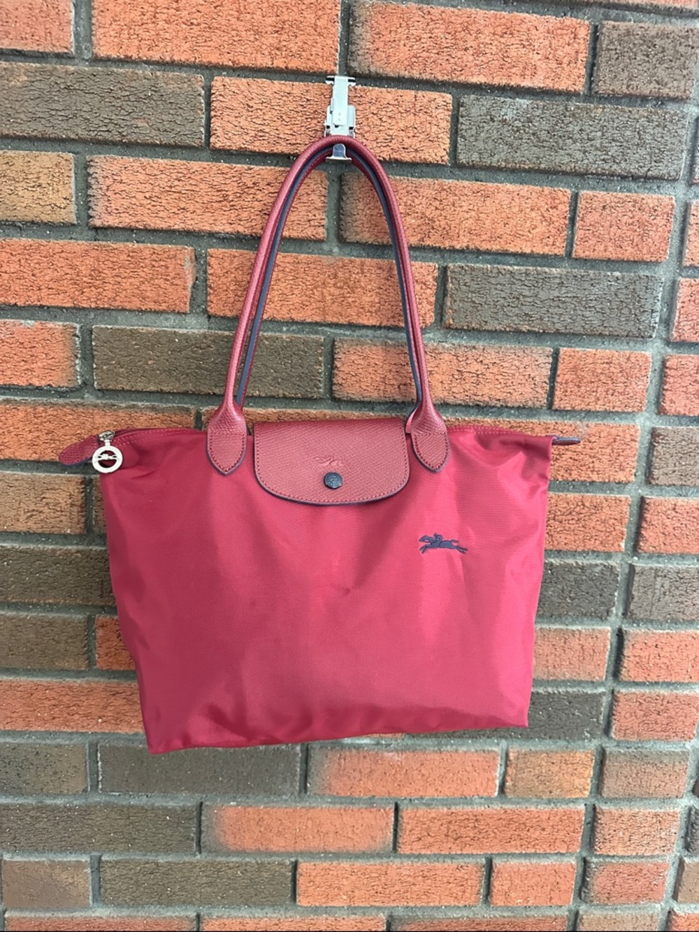 Longchamp Le Pliage Tote - Pomegranate